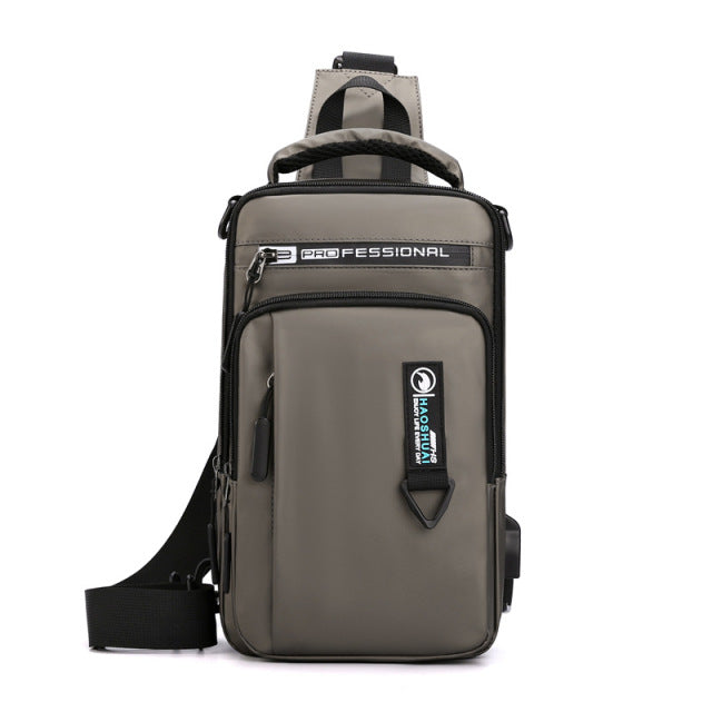 Crossbody Bag (V1) with USB Charging